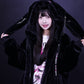 Bunny ear big fur hoodie/うさ耳ビックファーパーカー