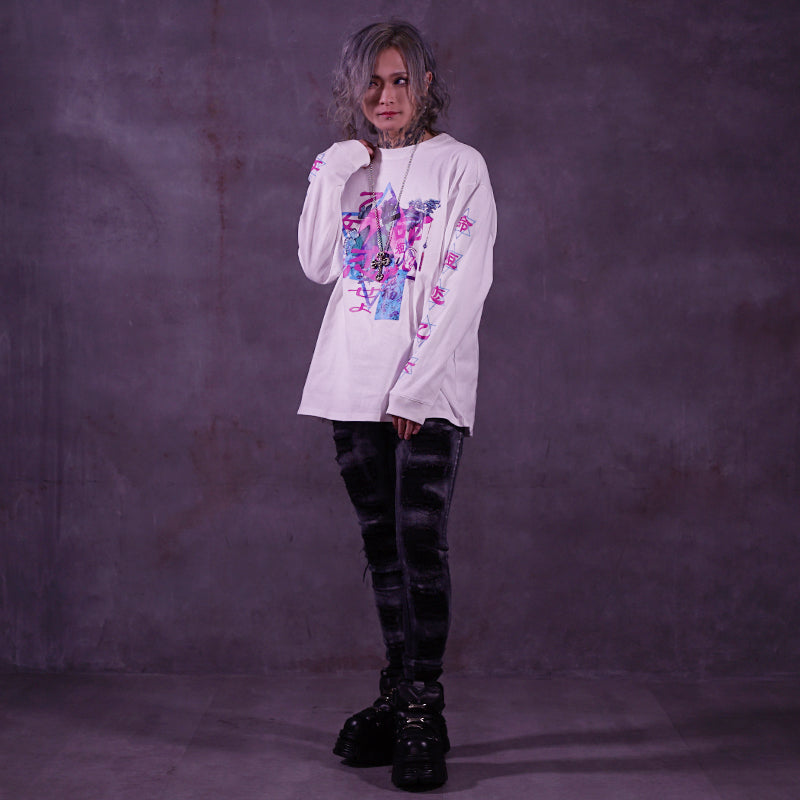 long-sleeved T-shirt/命短シ恋セヨ乙女。L/Tee